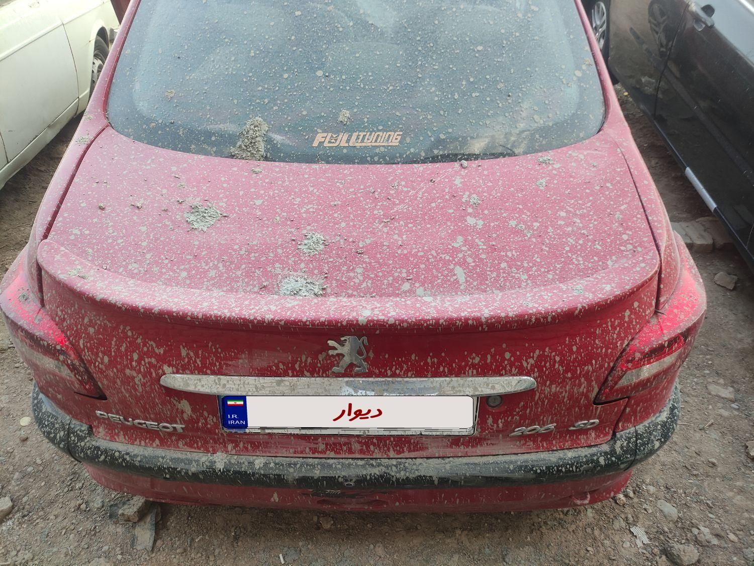 پژو ۲۰۶ صندوق دار v8 - 1393