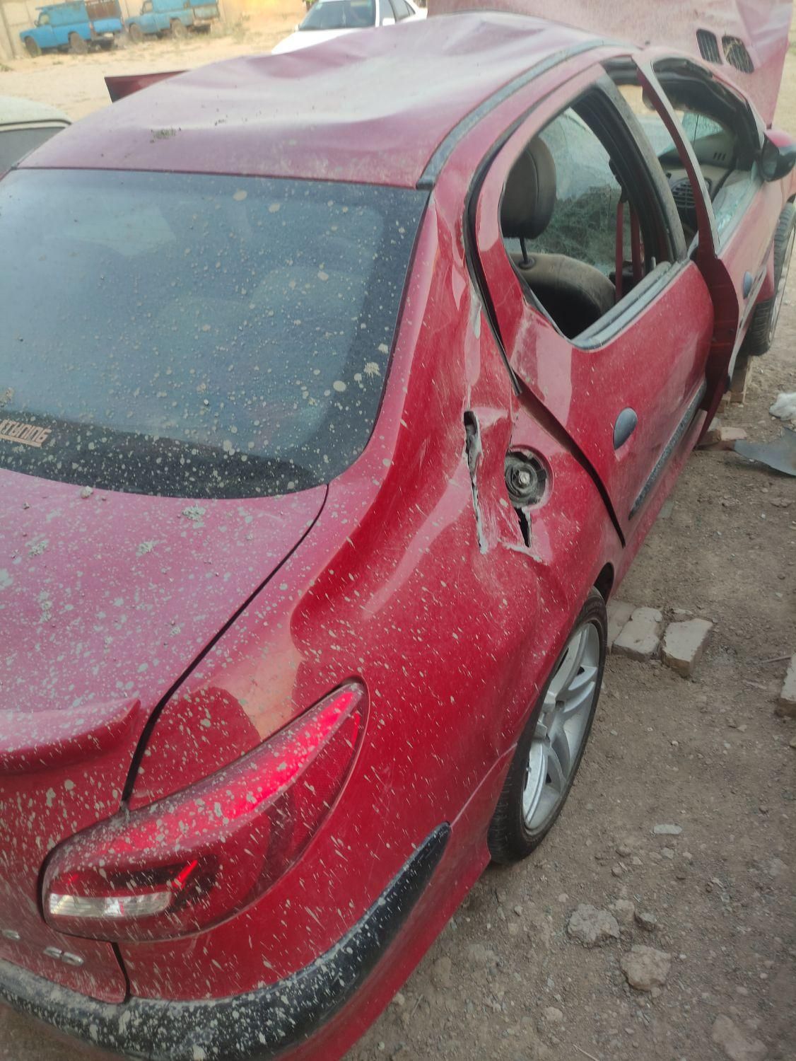 پژو ۲۰۶ صندوق دار v8 - 1393