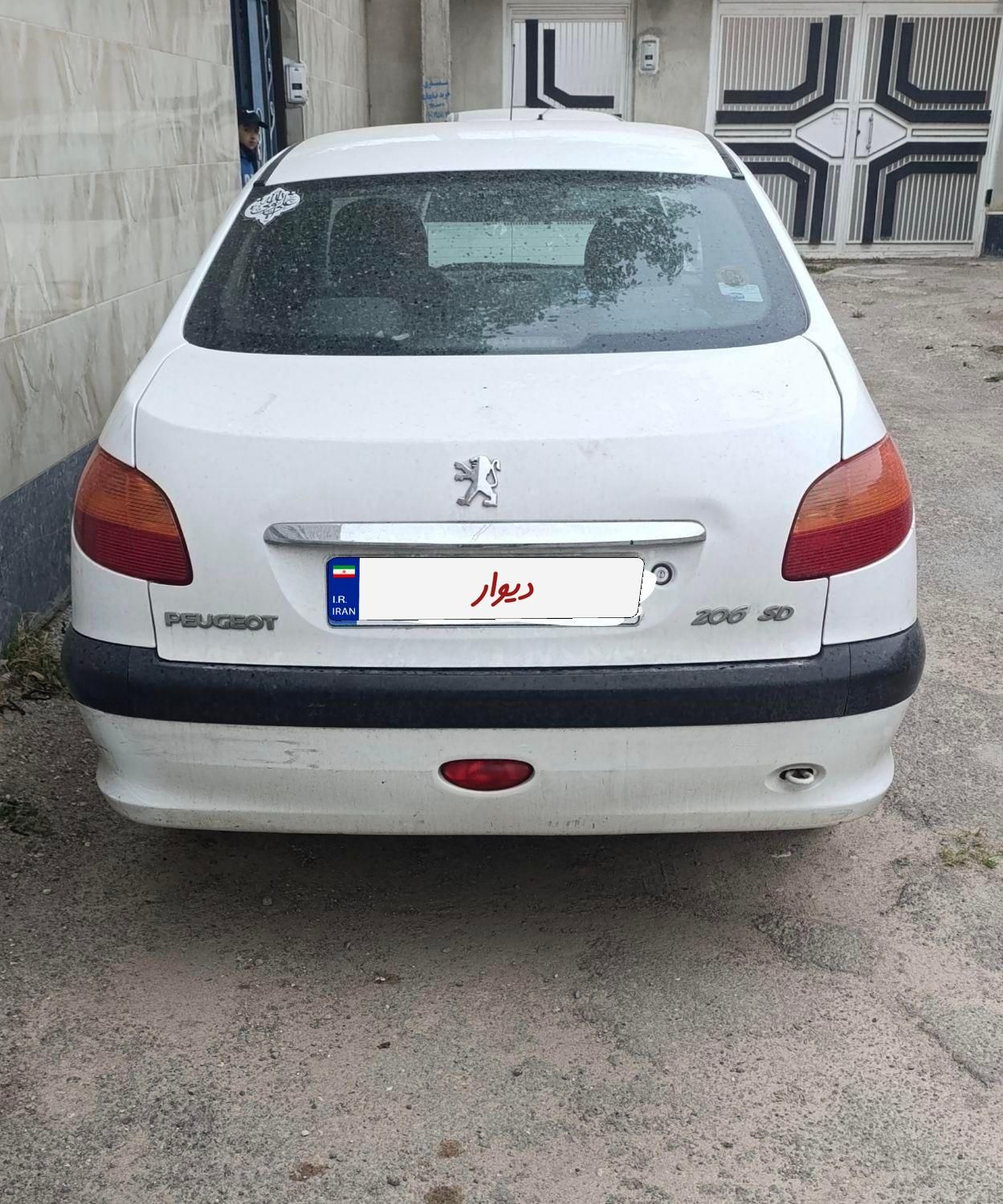 پژو ۲۰۶ صندوق دار v9 - 1389