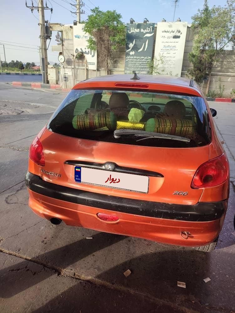 پژو 206 تیپ 2 - 1383