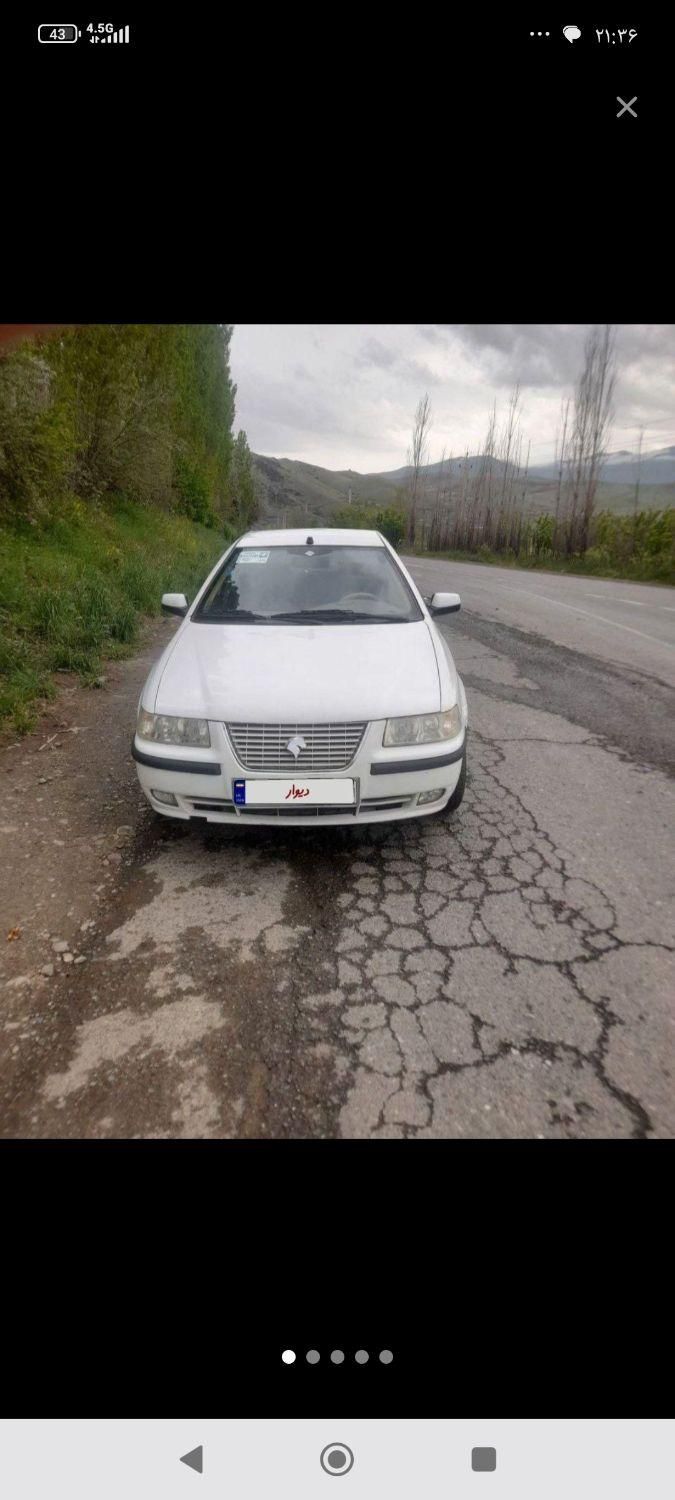 سمند LX EF7 دوگانه سوز - 1389