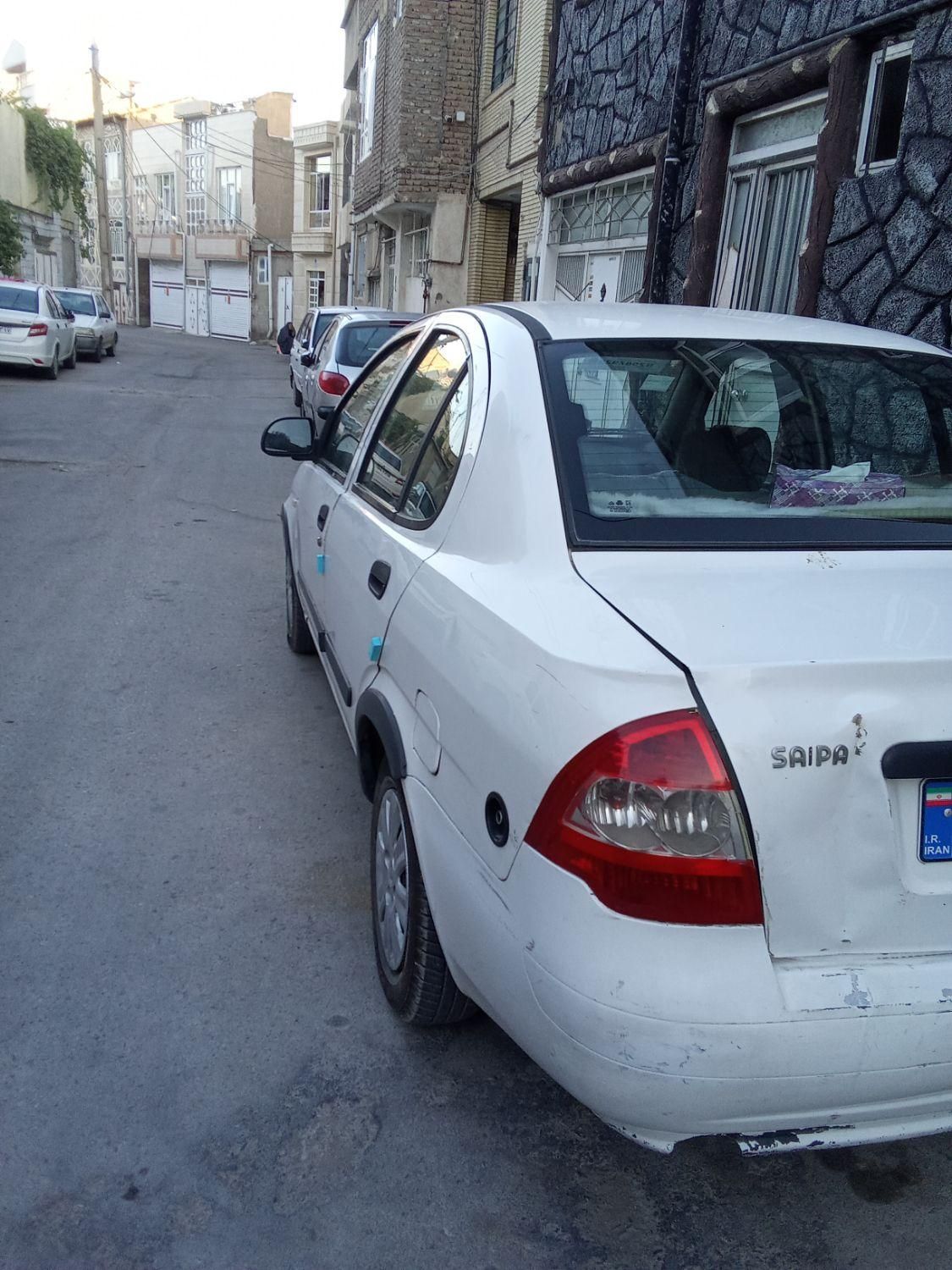 تیبا صندوق دار EX دوگانه سوز - 1390
