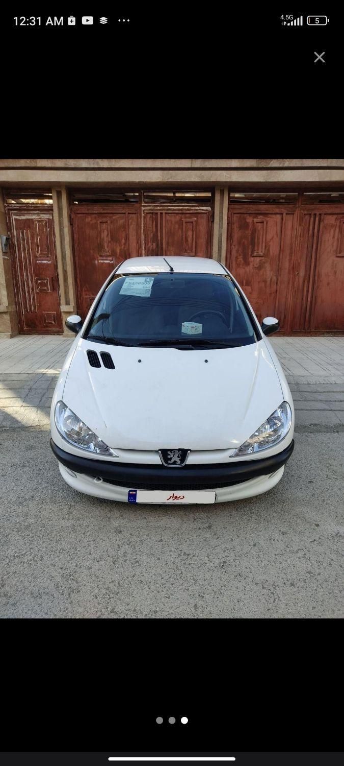 پژو ۲۰۶ صندوق دار v8 - 1396