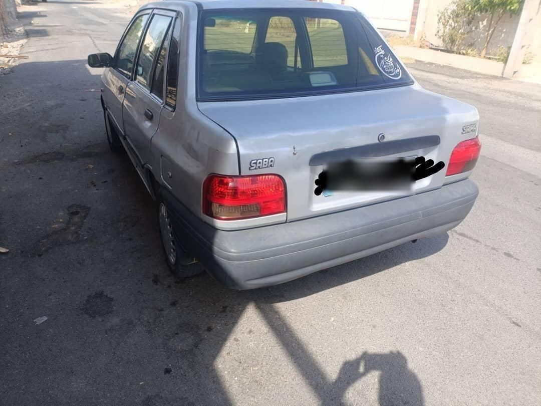 پراید صبا بنزینی - 1386