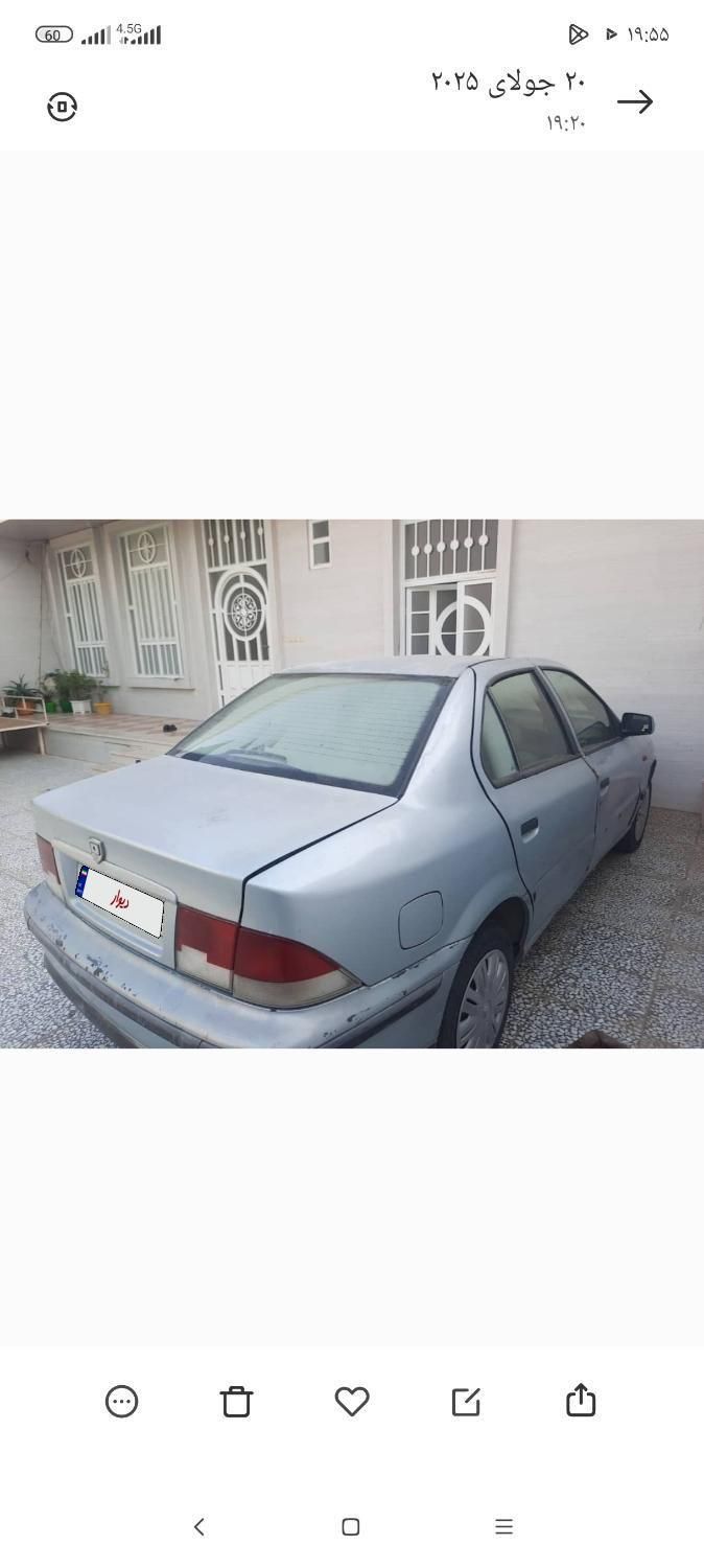 سمند X7 بنزینی - 1382