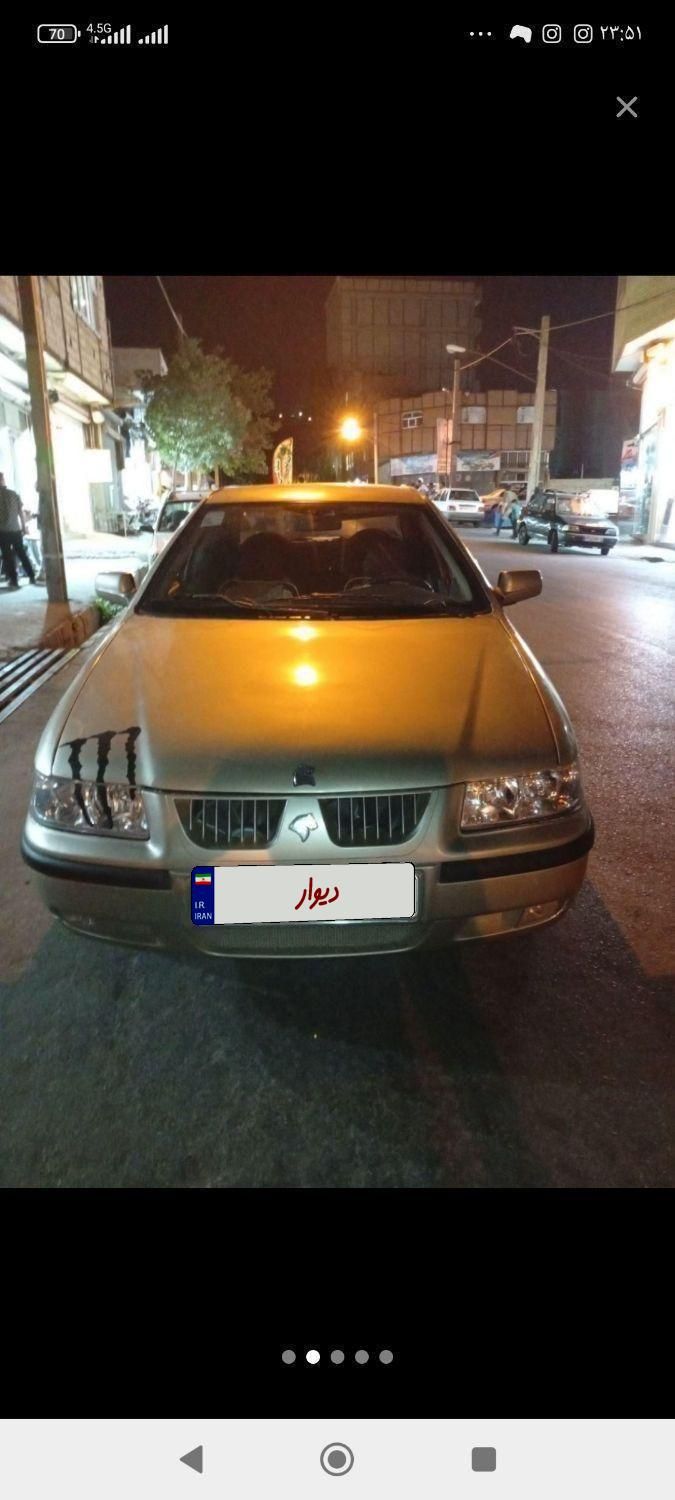 سمند X7 دوگانه سوز - 1383