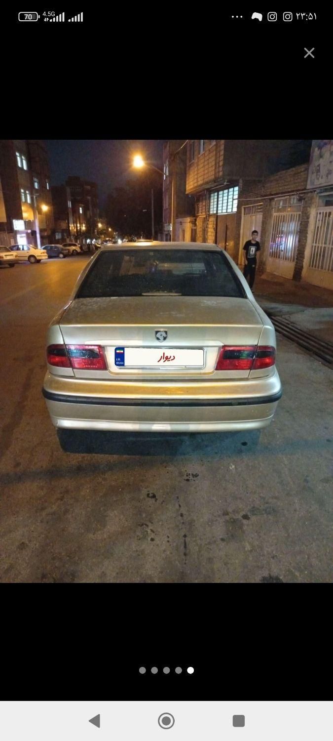 سمند X7 دوگانه سوز - 1383