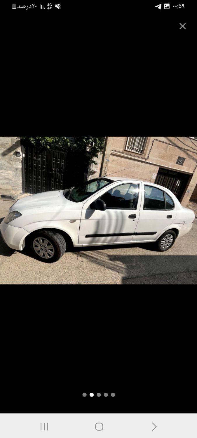 تیبا صندوق دار LX دوگانه سوز - 1390