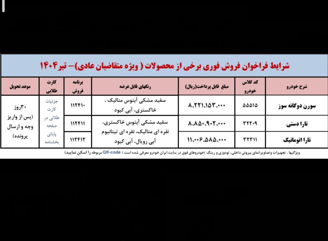 سمند سورن پلاس EF7 بنزینی - 1404