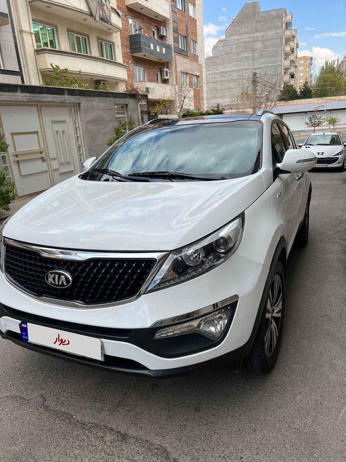 کیا اسپورتیج 4 سیلندر فول 2400cc - 2014