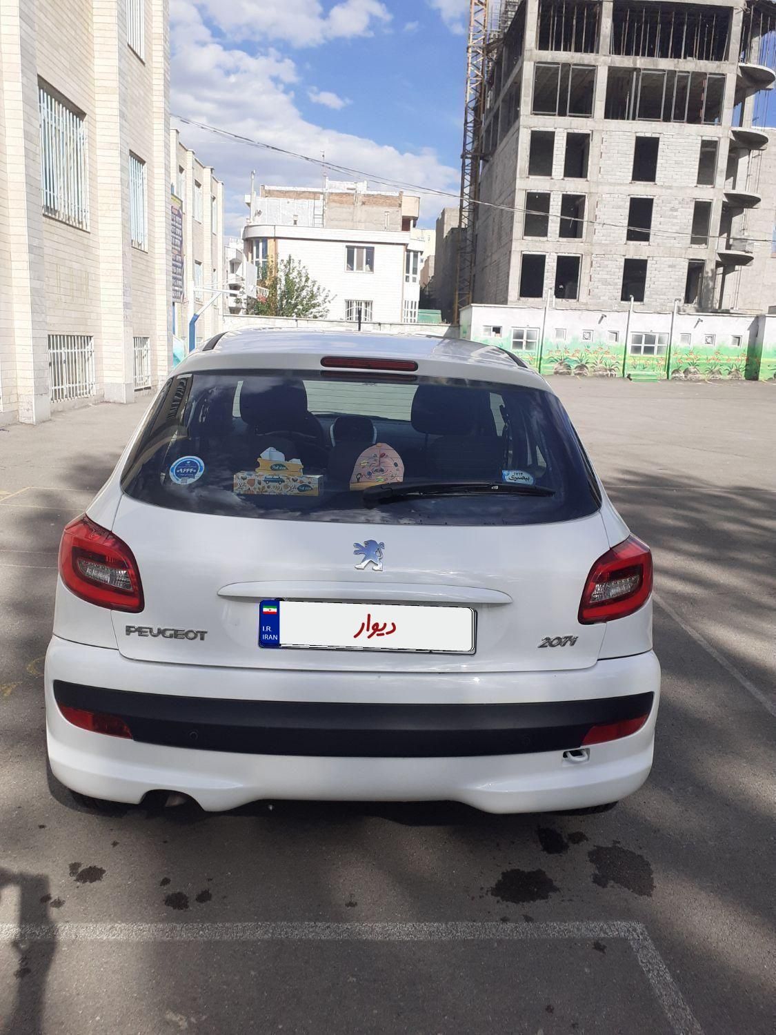 پژو 207 اتوماتیک TU5P - 1403