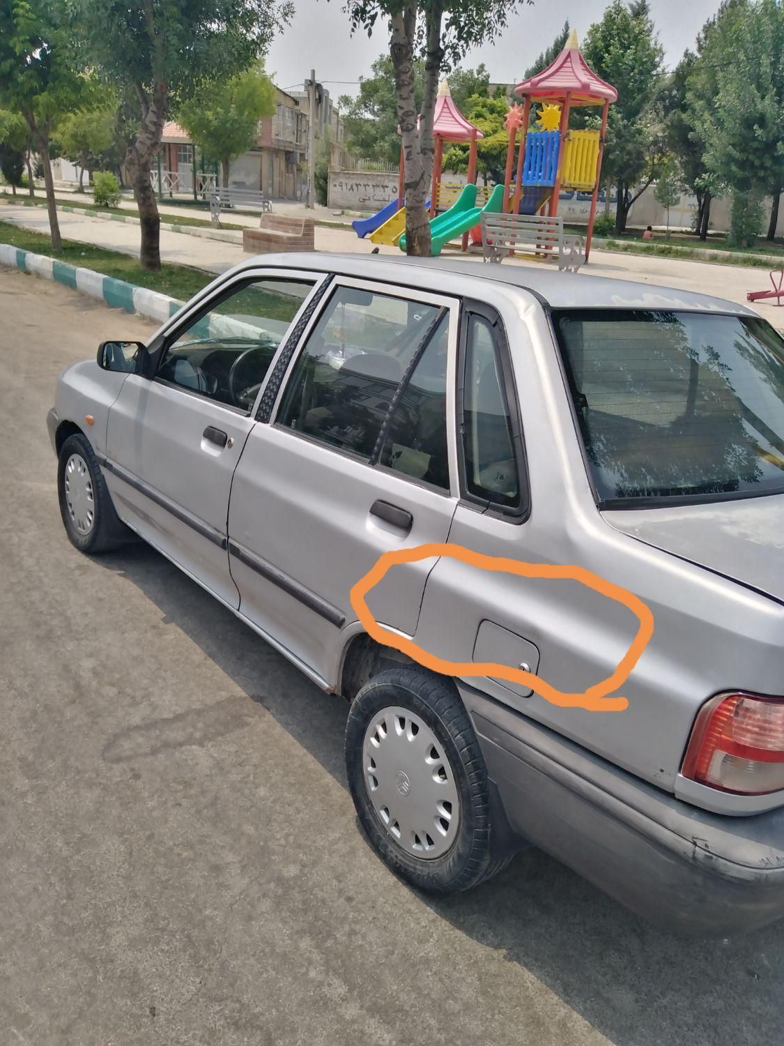 پراید صبا بنزینی - 1387