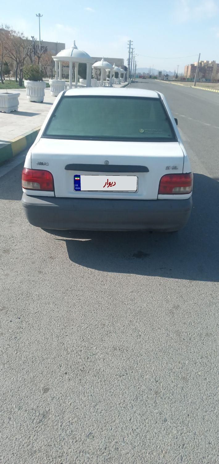 پراید صبا بنزینی - 1386