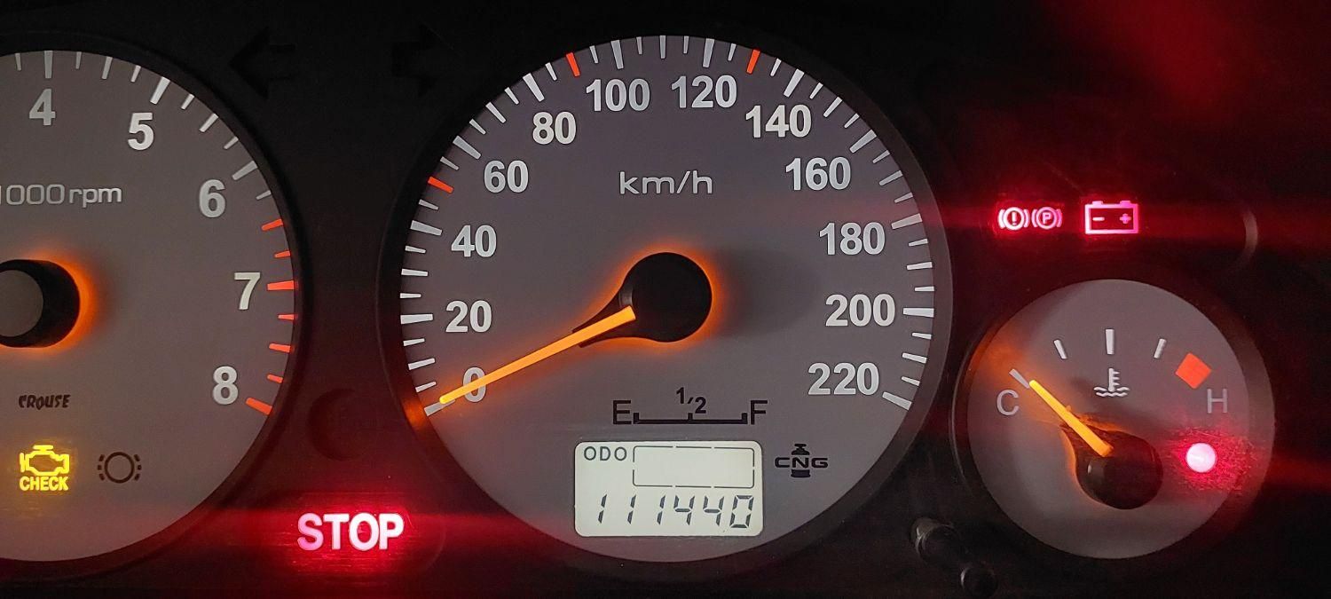 پژو پارس دوگانه سوز - 1387