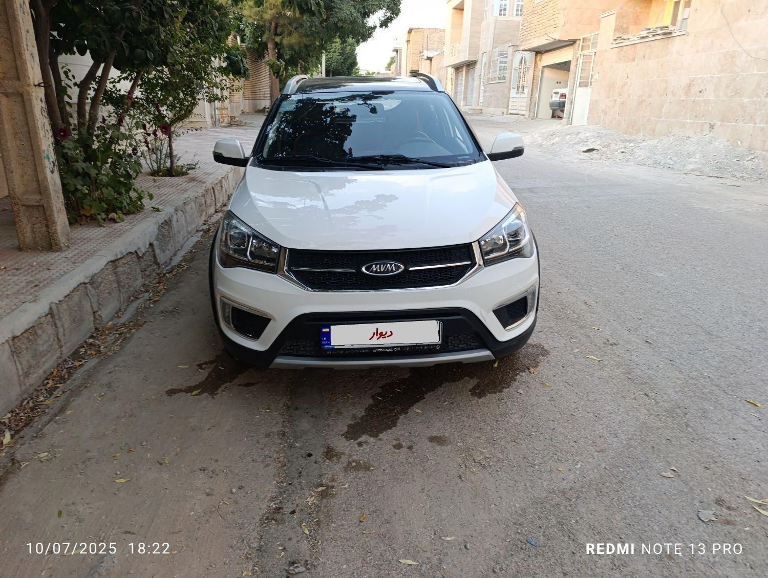 ام وی ام X22 اتوماتیک اسپرت - 1396