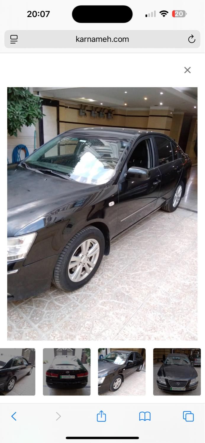 هیوندای سوناتا اتوماتیک NF 2400 - 2009