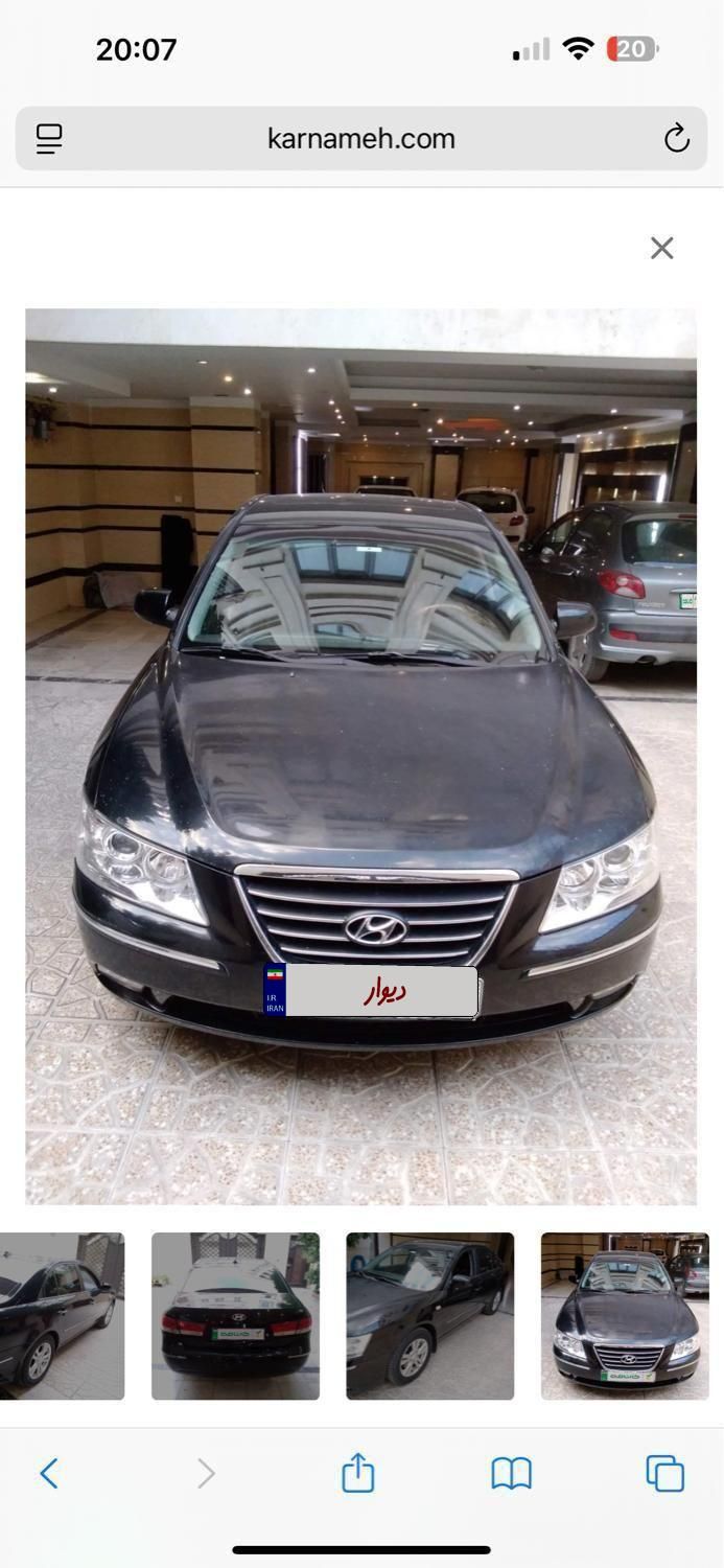 هیوندای سوناتا اتوماتیک NF 2400 - 2009