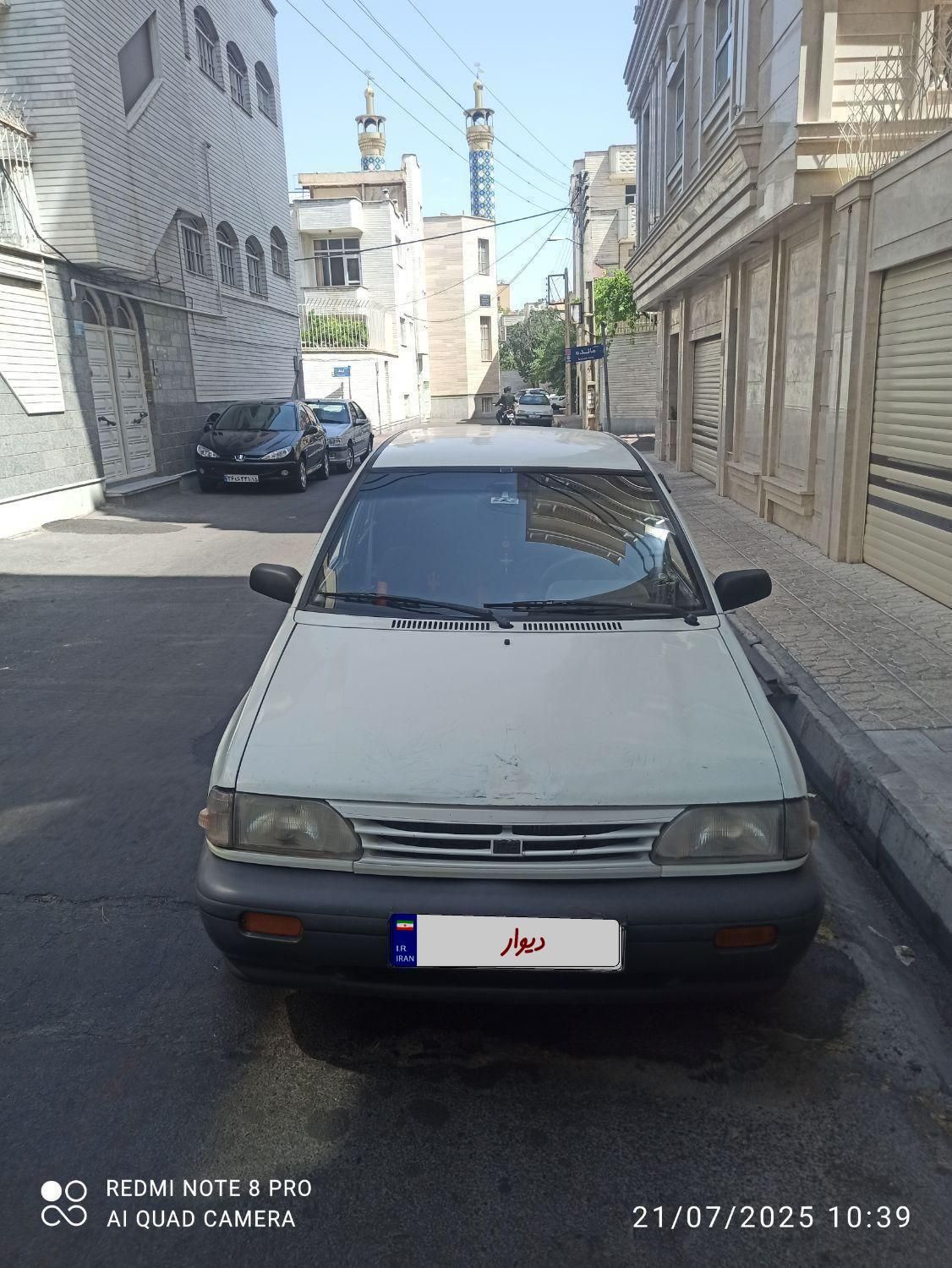 پراید صبا بنزینی - 1377