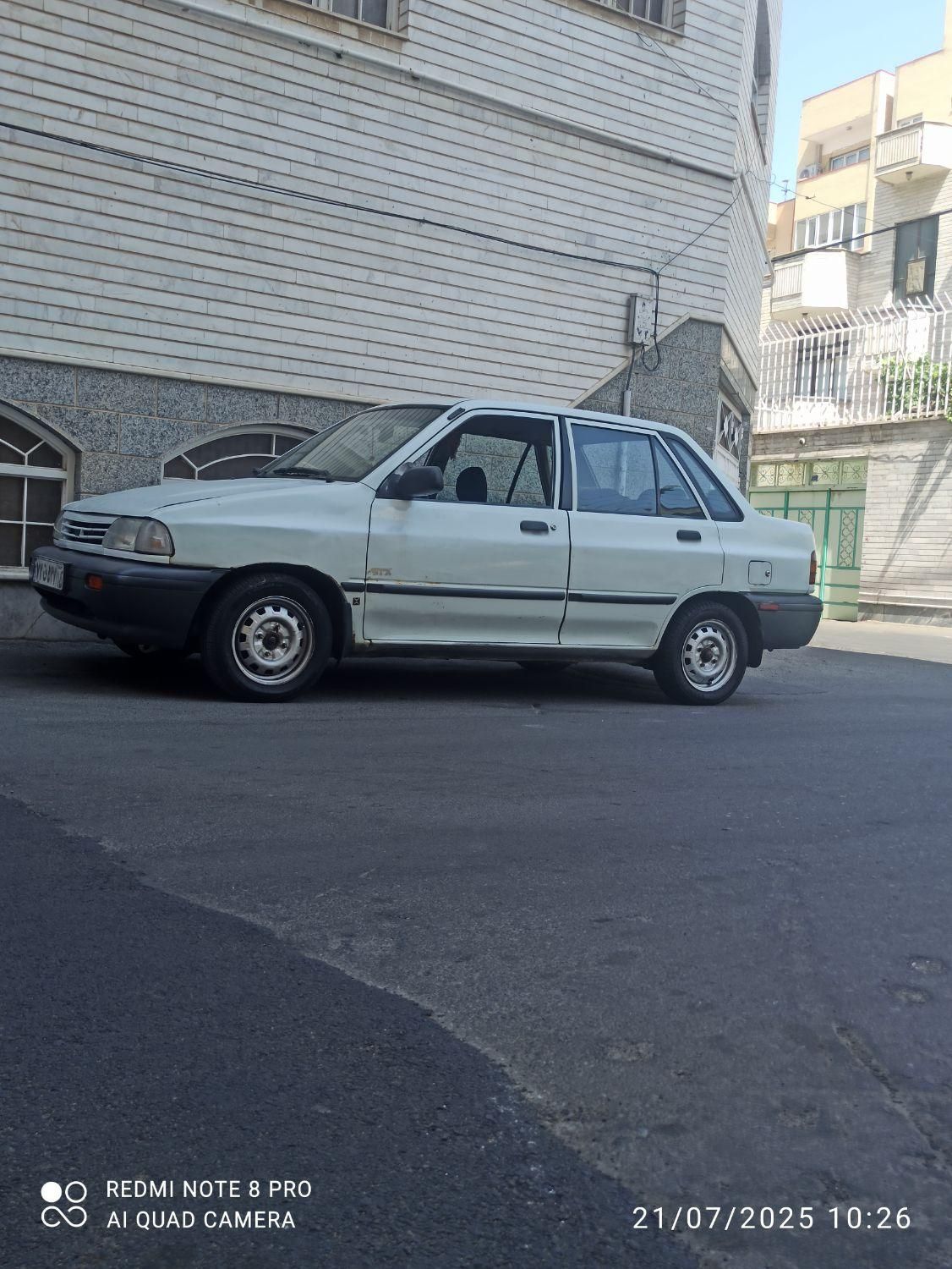 پراید صبا بنزینی - 1377