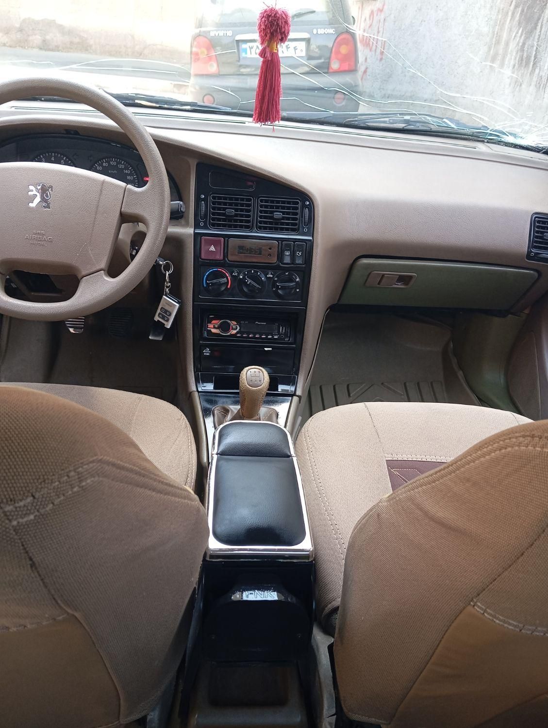 پژو 405 SLX دوگانه سوز XU7 - 1390