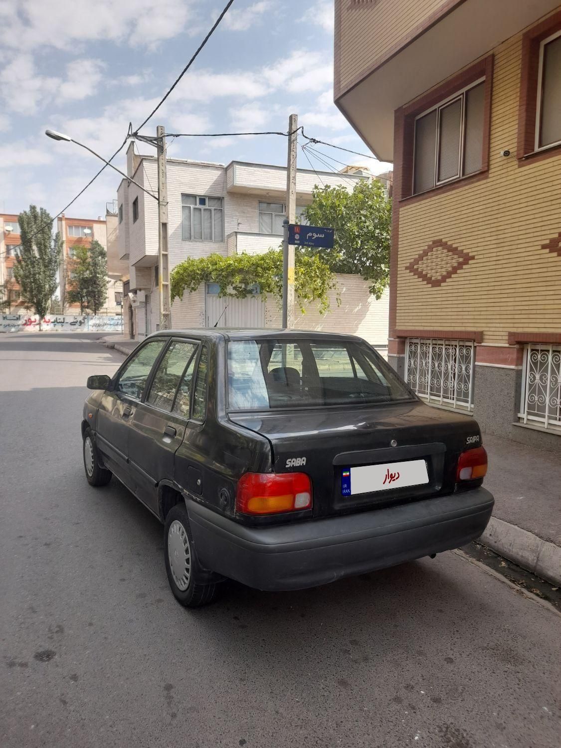 پراید صبا بنزینی - 1386