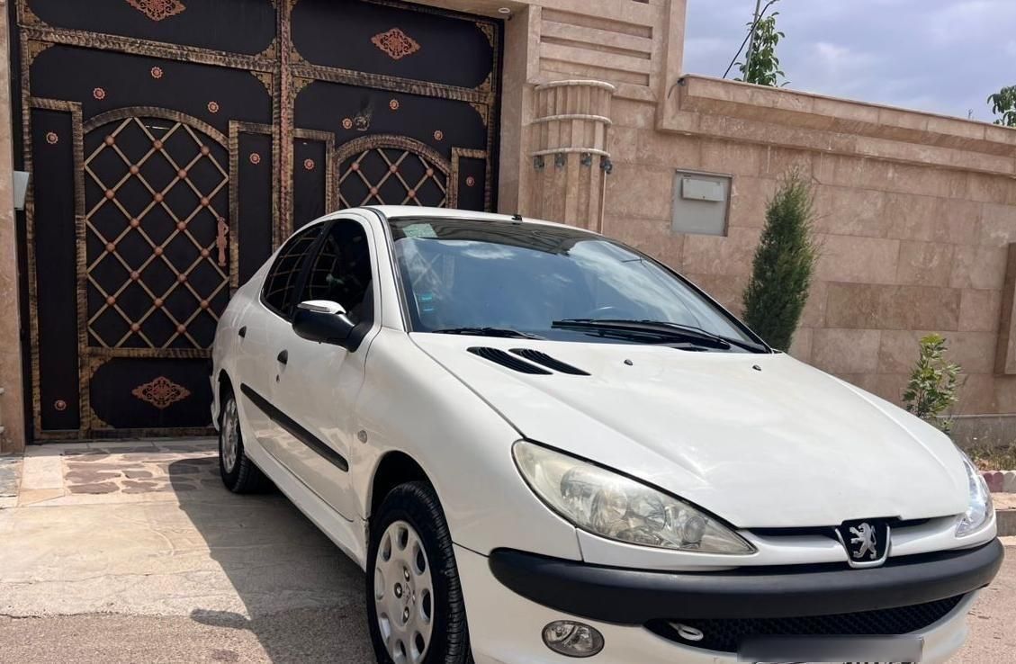 پژو ۲۰۶ صندوق دار v8 - 1388