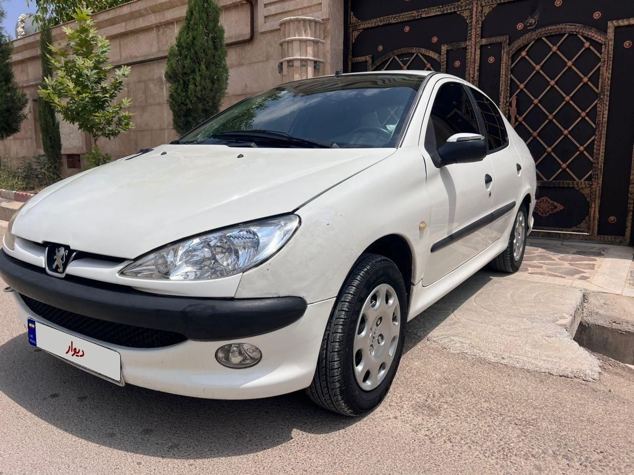 پژو ۲۰۶ صندوق دار v8 - 1388