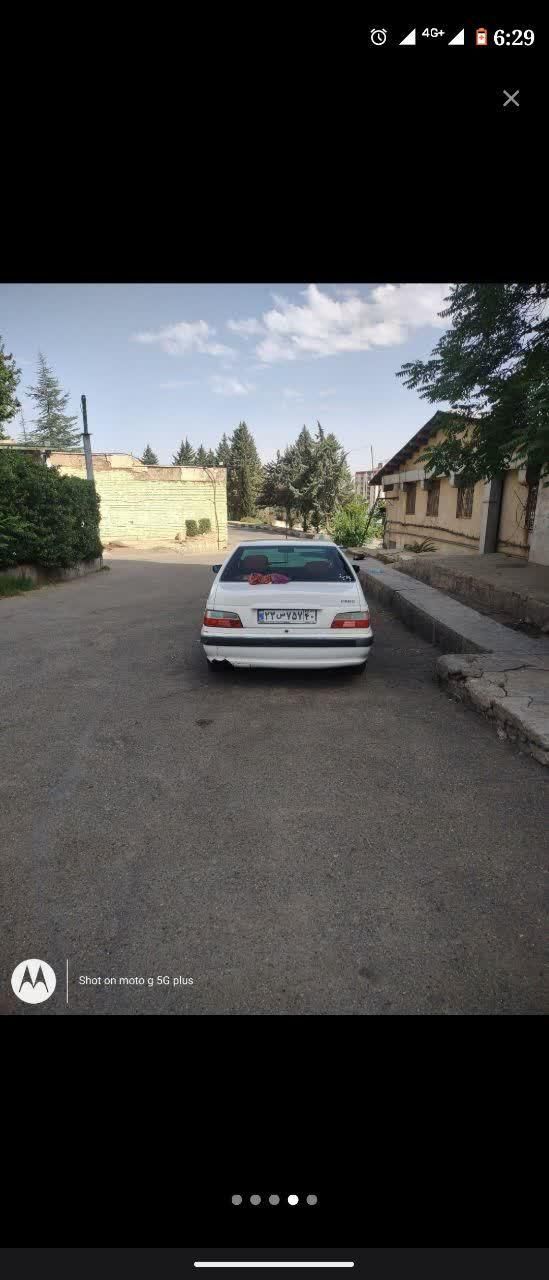 پژو پارس دوگانه سوز - 1386