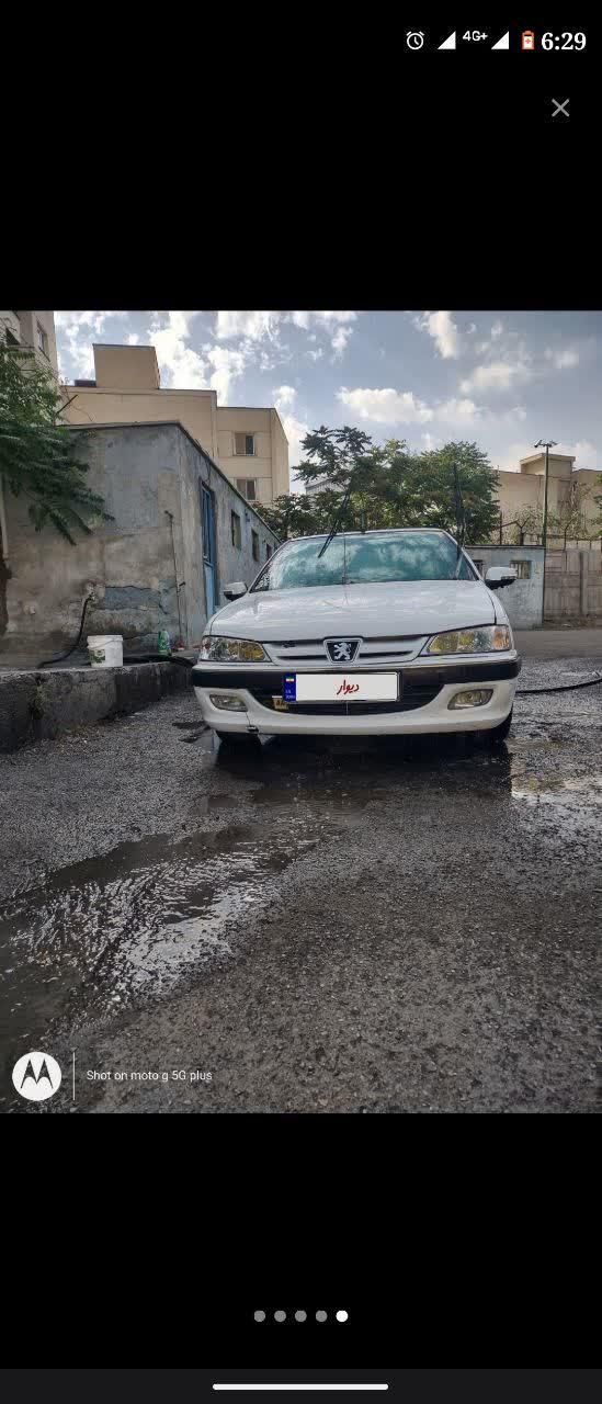 پژو پارس دوگانه سوز - 1386