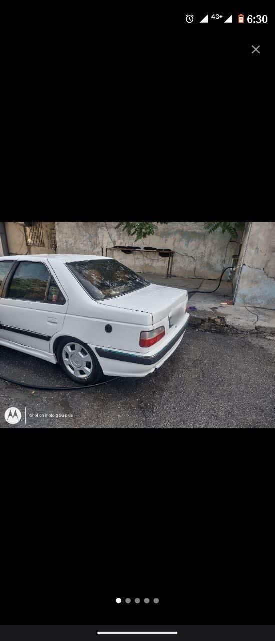 پژو پارس دوگانه سوز - 1386