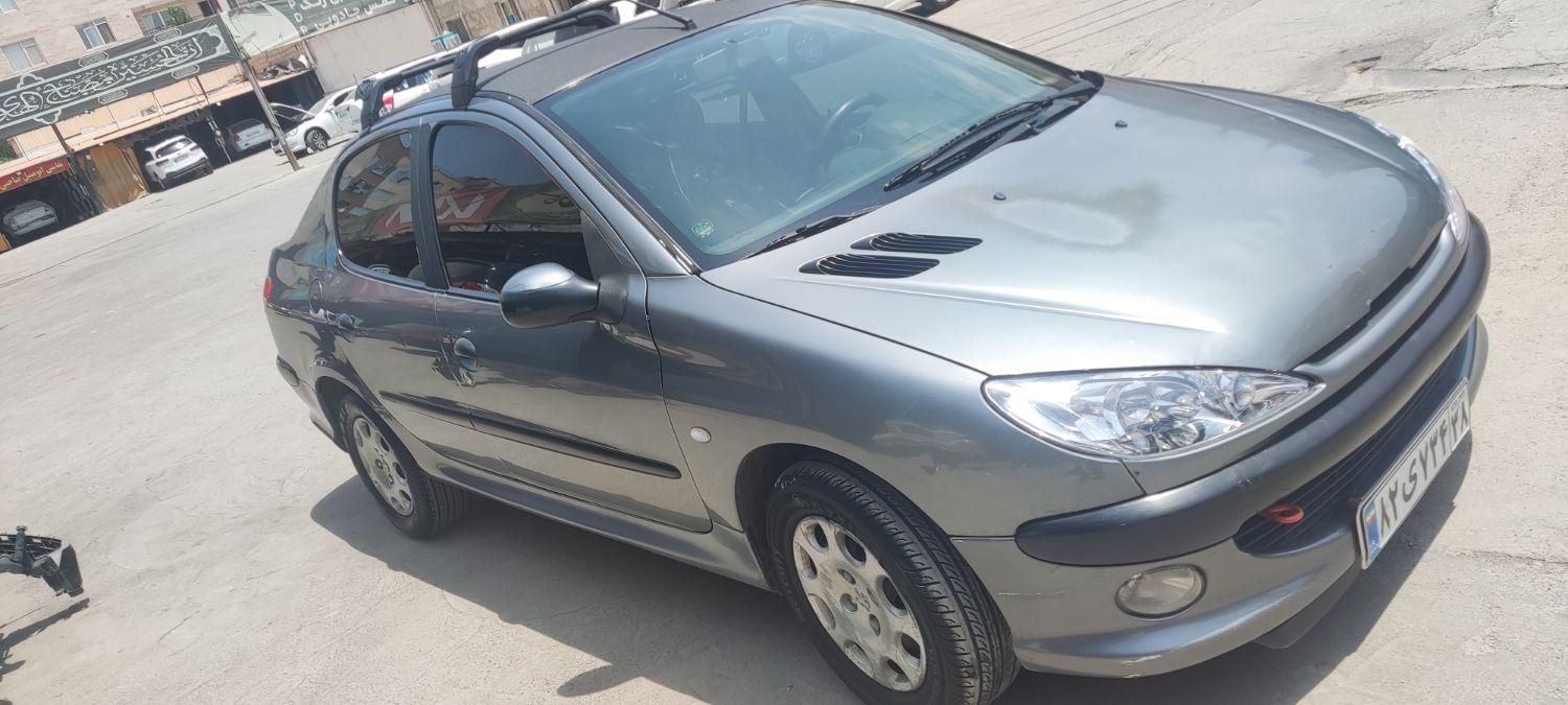 پژو ۲۰۶ صندوق دار v8 - 1386