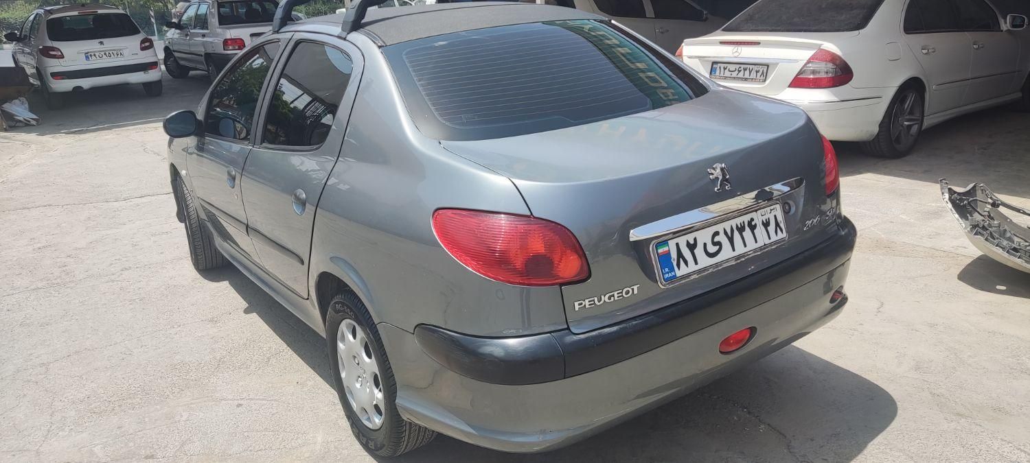 پژو ۲۰۶ صندوق دار v8 - 1386