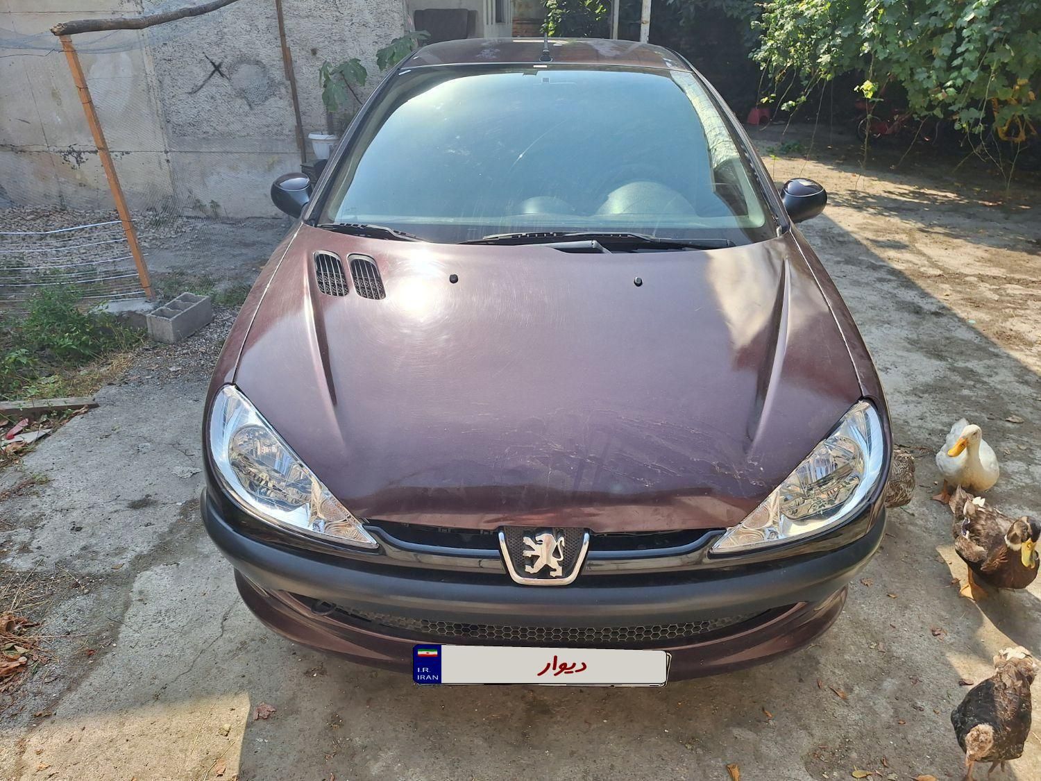 پژو ۲۰۶ صندوق دار v8 - 1390