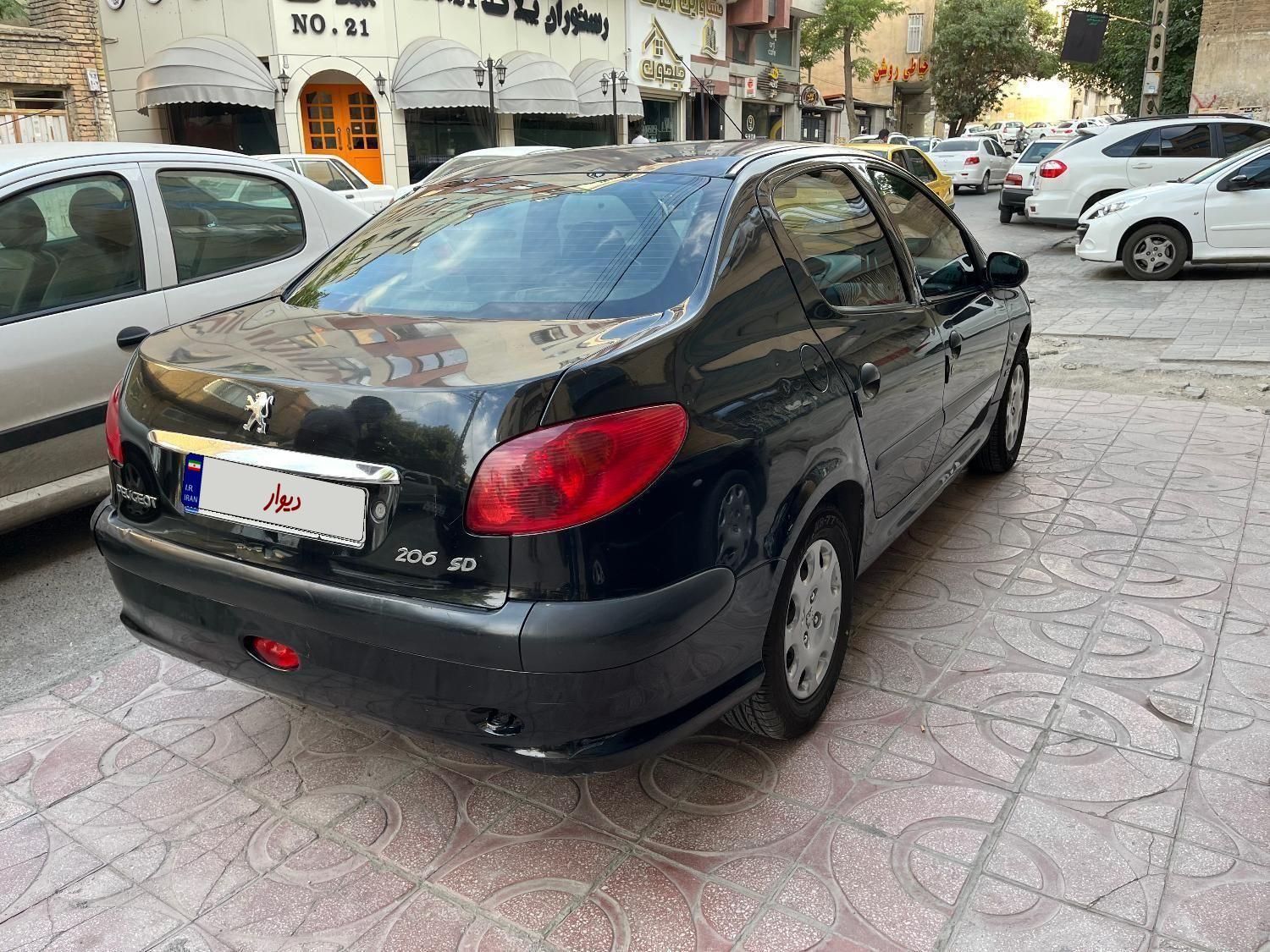 پژو ۲۰۶ صندوق دار v20 - 1389