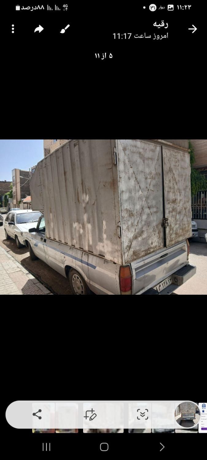 مزدا وانت تک کابین دنده‌ای - 1399
