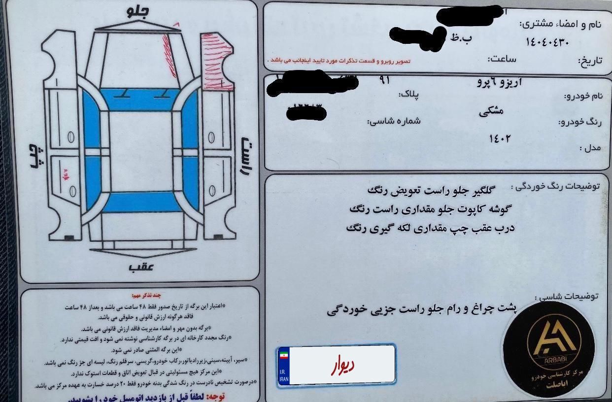 فونیکس آریزو 6 پرو اتوماتیک - 1402