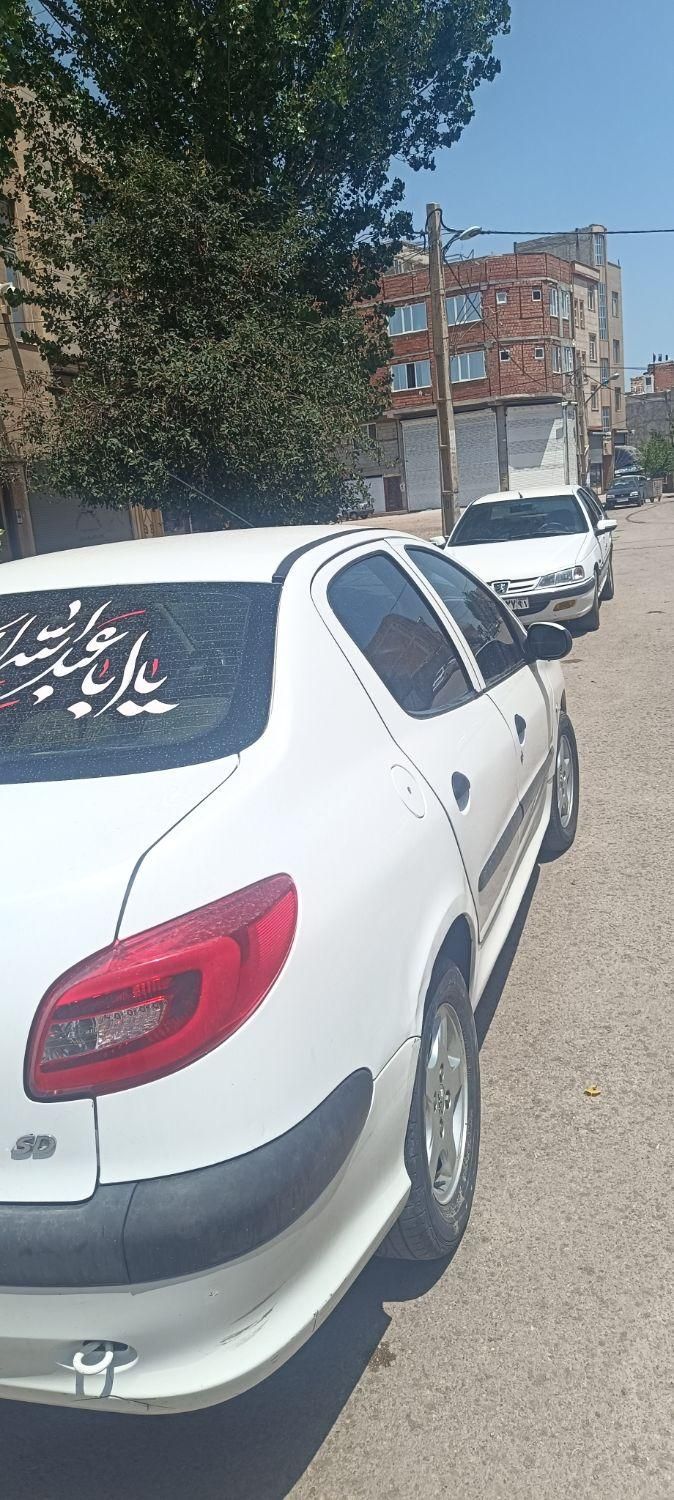 پژو ۲۰۶ صندوق دار v8 - 1393