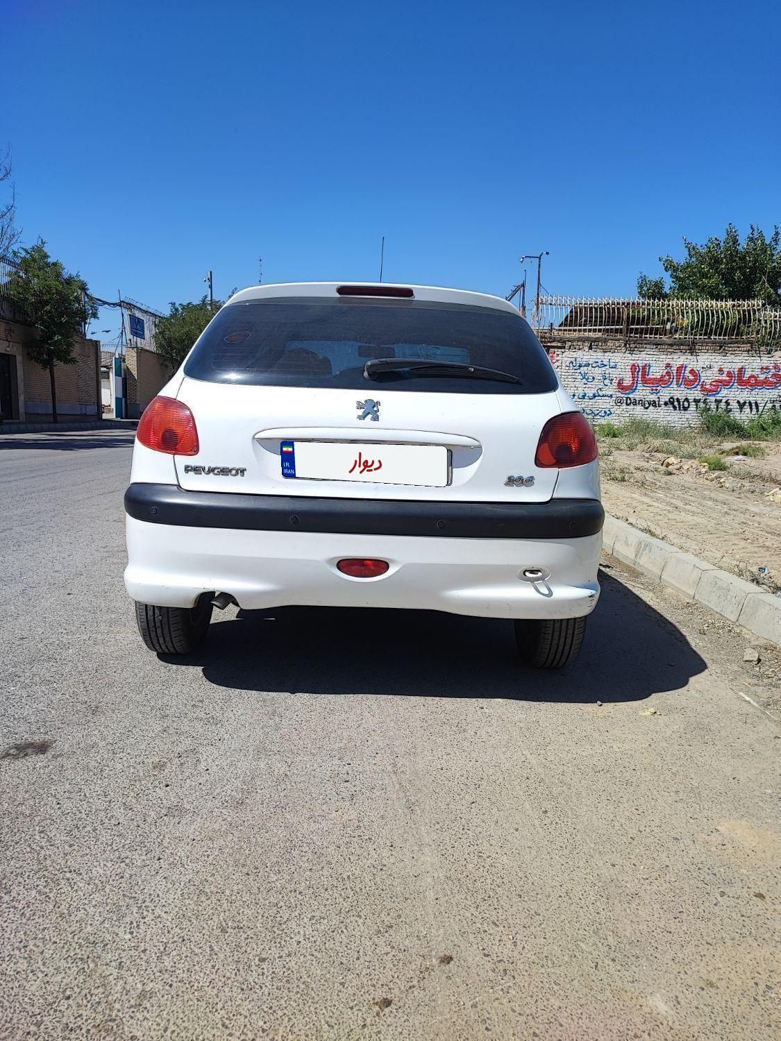 پژو 206 تیپ 2 - 1398
