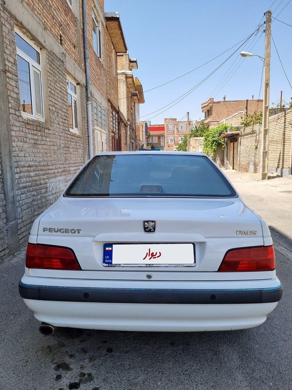 پژو پارس دوگانه سوز - 1395