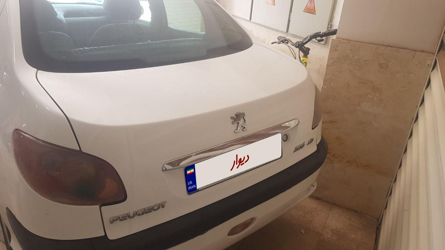 پژو ۲۰۶ صندوق دار v20 - 1391