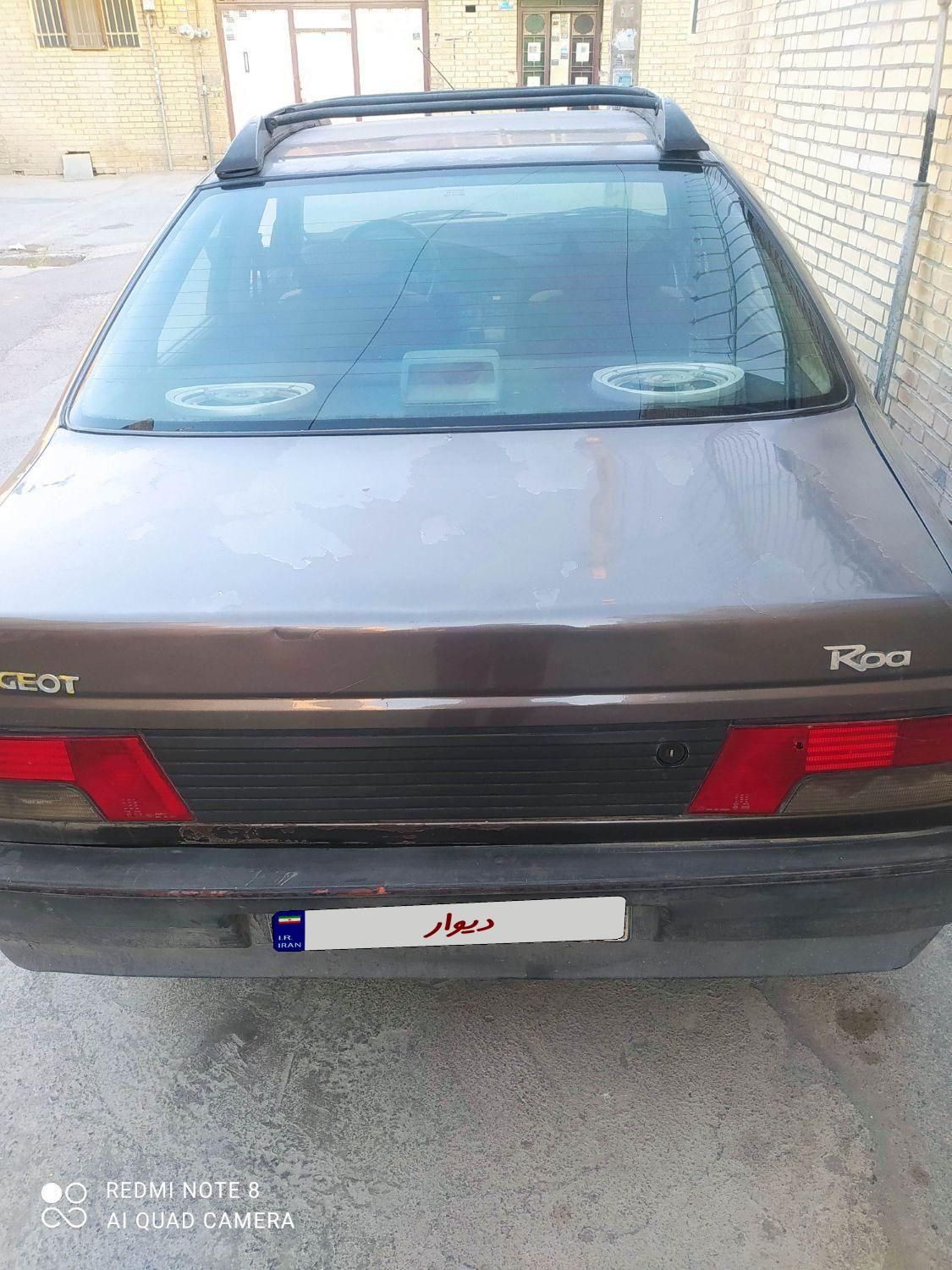 پژو روآ دوگانه سوز - 1387
