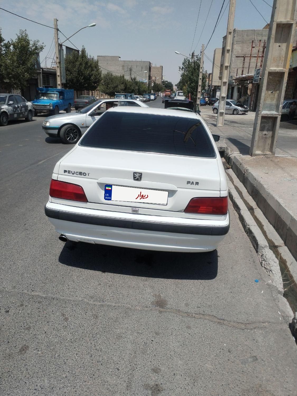 پژو پارس دوگانه سوز - 1387