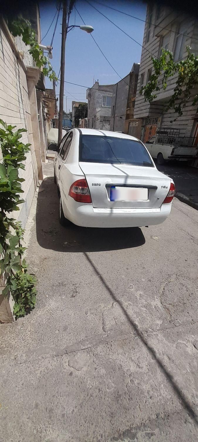 تیبا صندوق دار LX دوگانه سوز - 1390