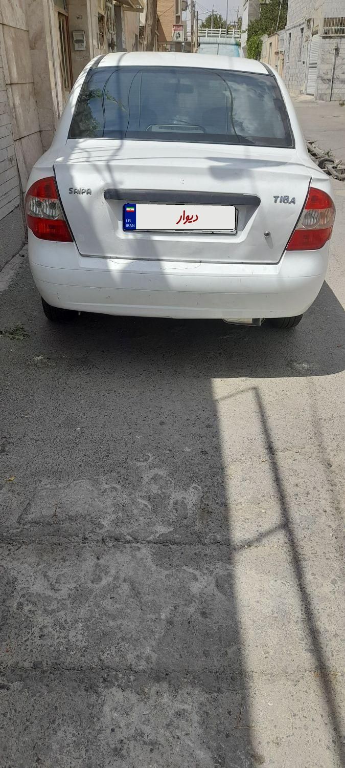 تیبا صندوق دار LX دوگانه سوز - 1390
