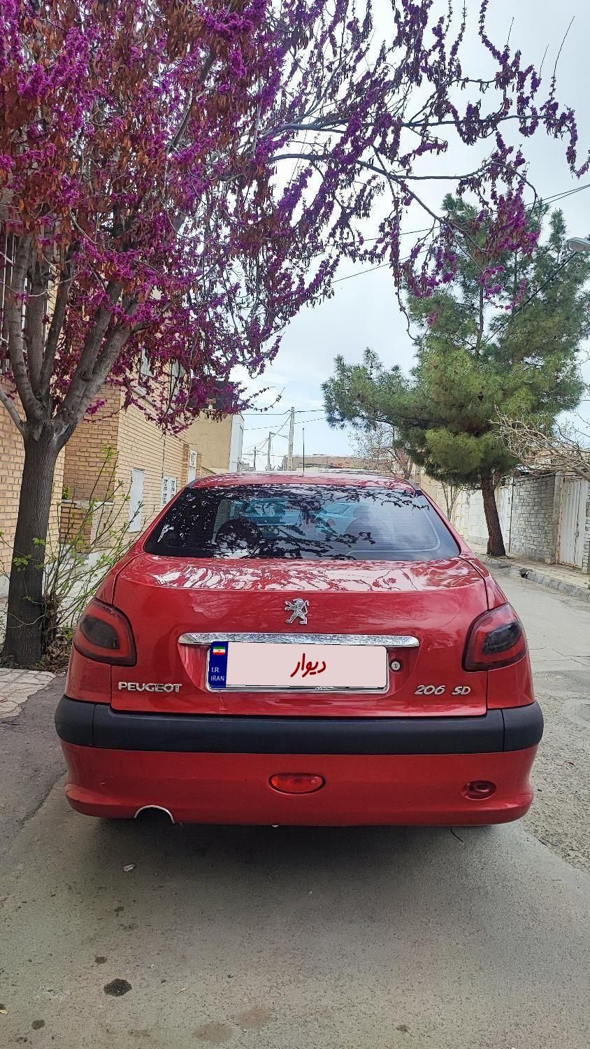 پژو ۲۰۶ صندوق دار v20 - 1389