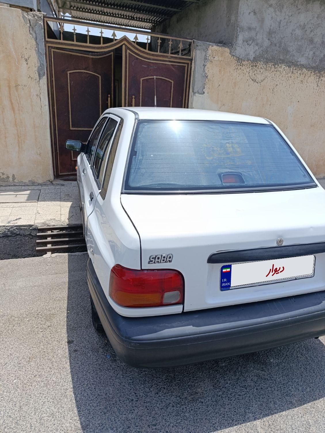 پراید صبا بنزینی - 1387