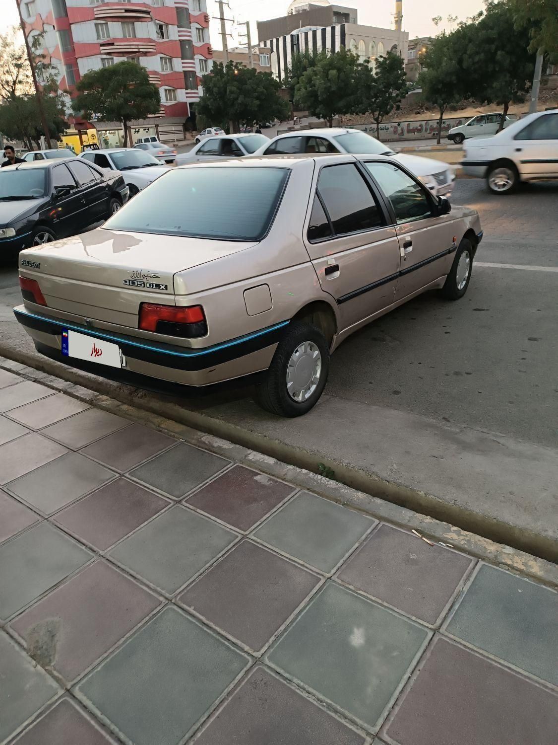 پژو 405 GLX - دوگانه سوز - 1386