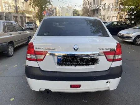 رنو پارس تندر گیربکس JHQ + مولتی مدیا - 1398