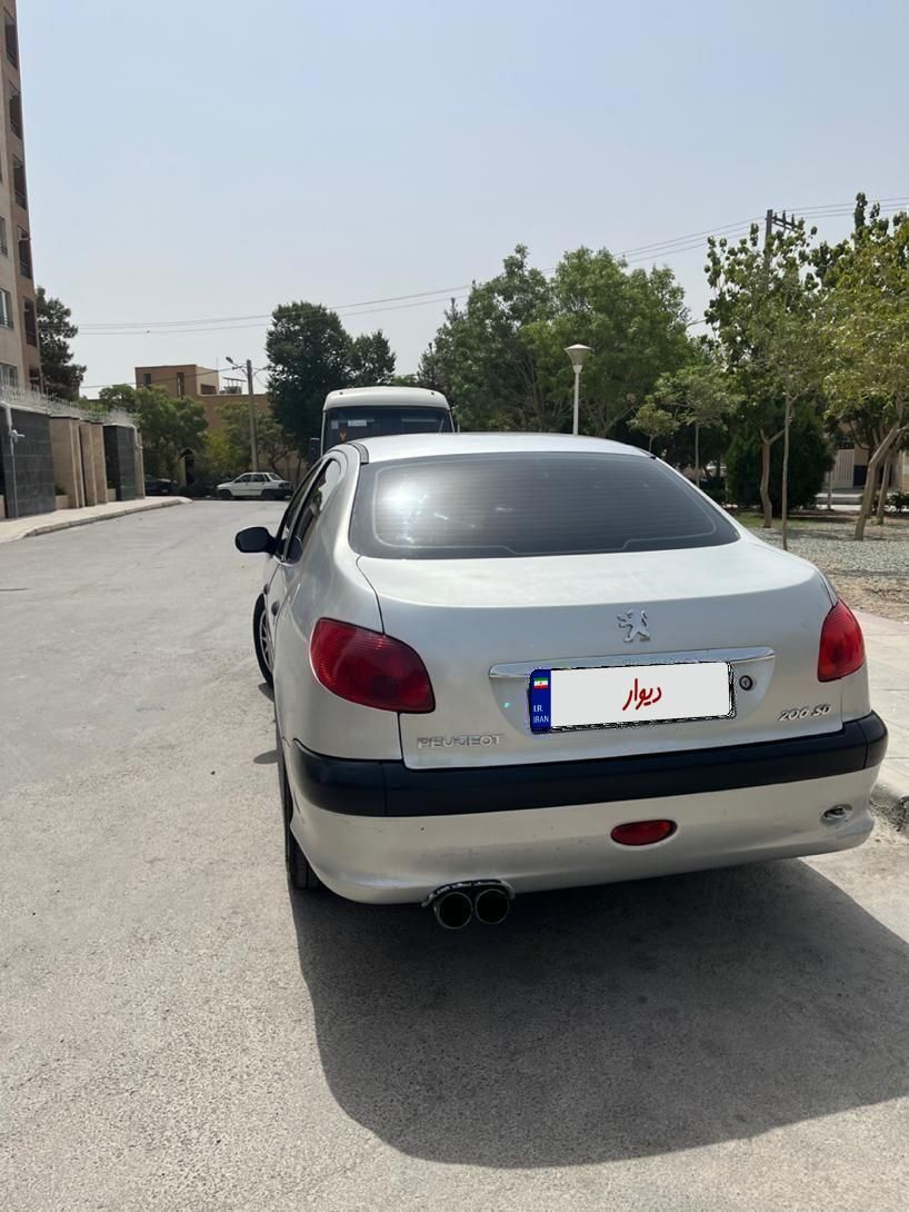 پژو ۲۰۶ صندوق دار v1 - 1388