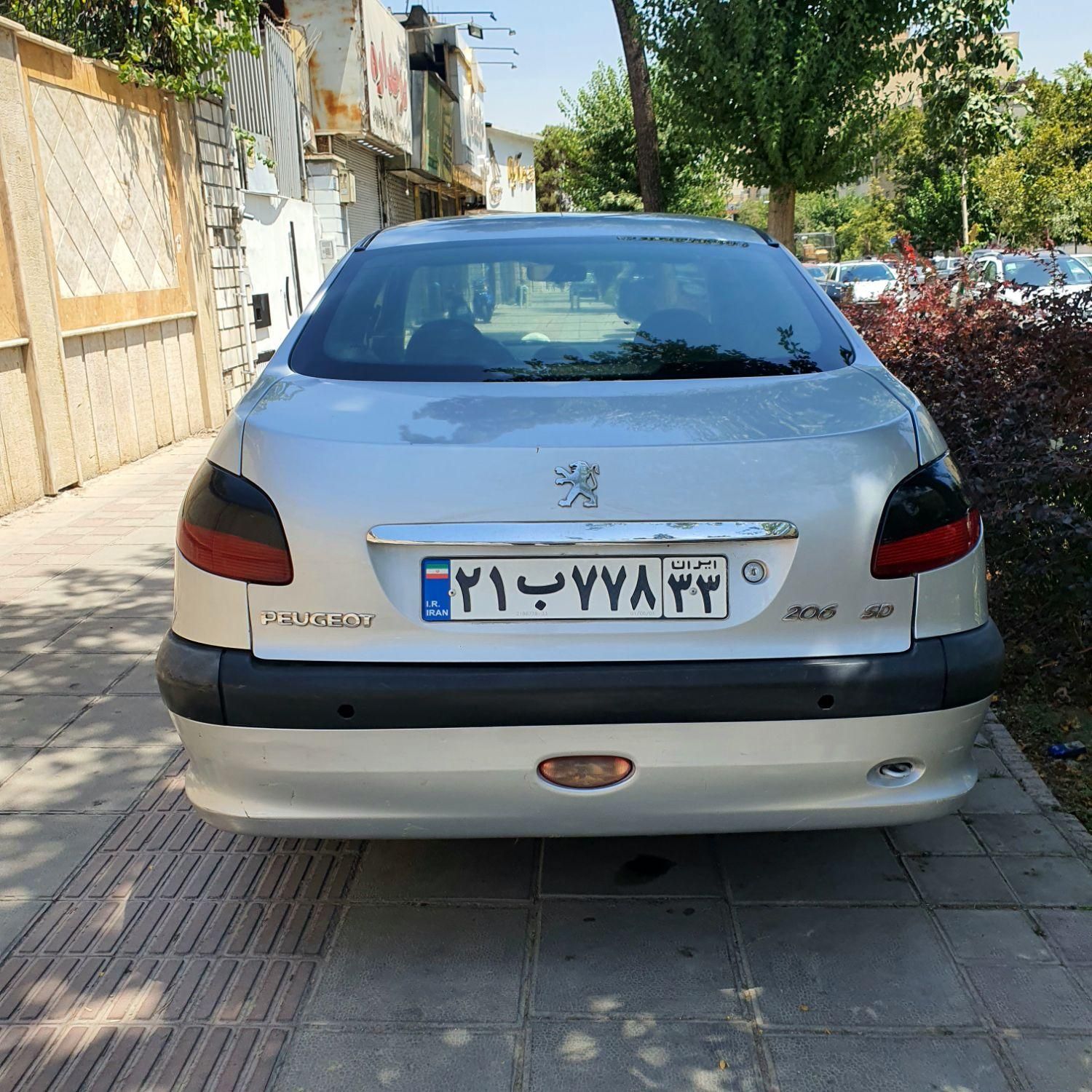 پژو ۲۰۶ صندوق دار v1 - 1388